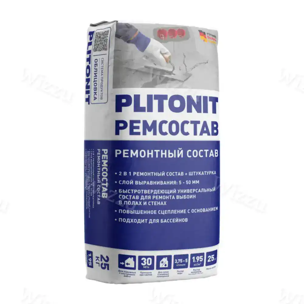Ремсостав Plitonit универсальный 25 кг