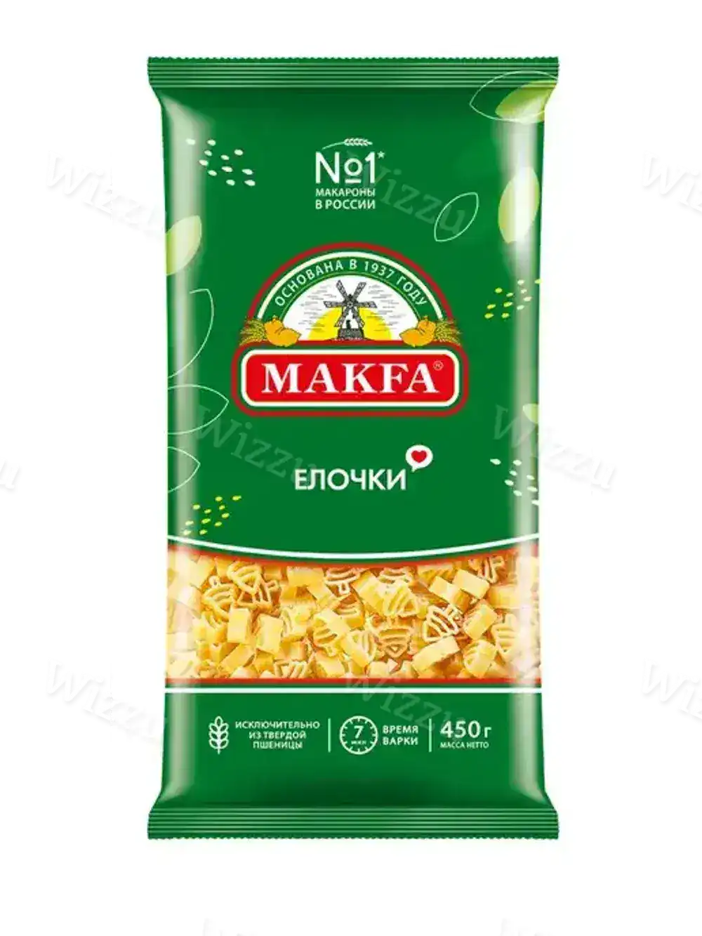 Макфа Елочки 450г