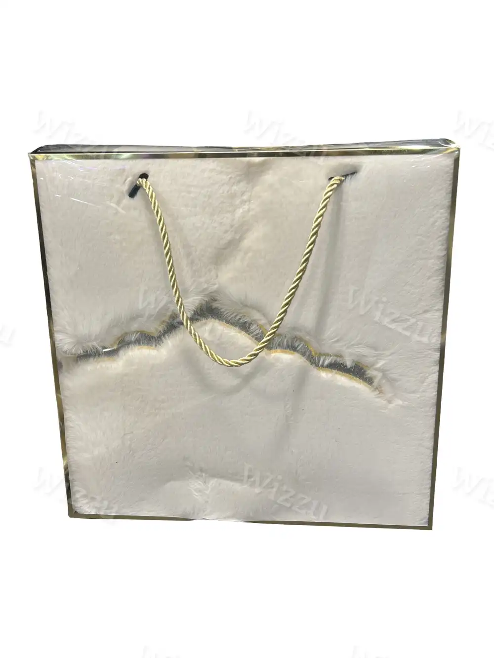 Коврик для намаза меховой с вышивкой в коробке 15