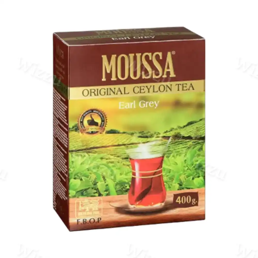 Чай “MOUSSA” Эрл грей 400г, шт
