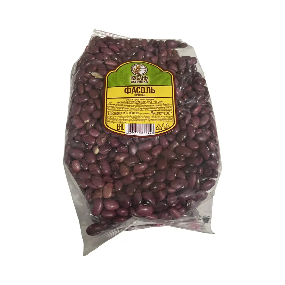 Фасоль Красная Кубань матушка, 0.6кг