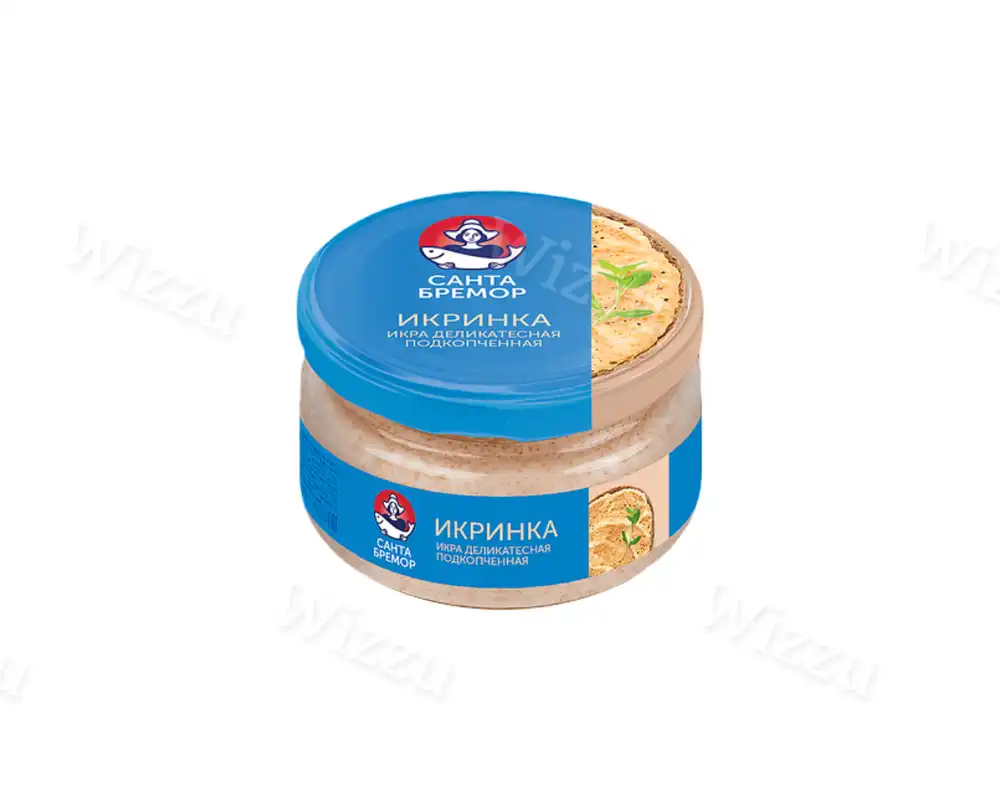 СБ Икра. Деликатесная "Икринка" подкопченная 160гр. (6шт)