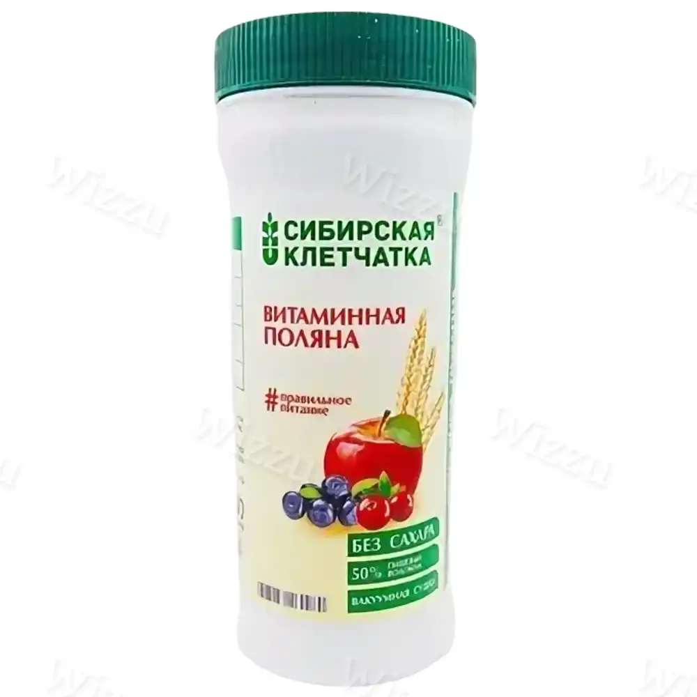 Клетчатка"Сибирская" Витаминная поляна, 280г