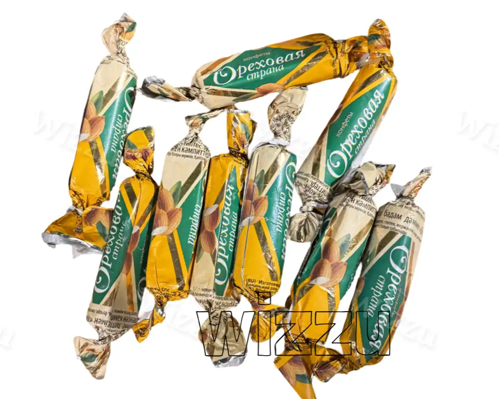 Конфеты "Ореховая страна" глазированные Миндаль кг