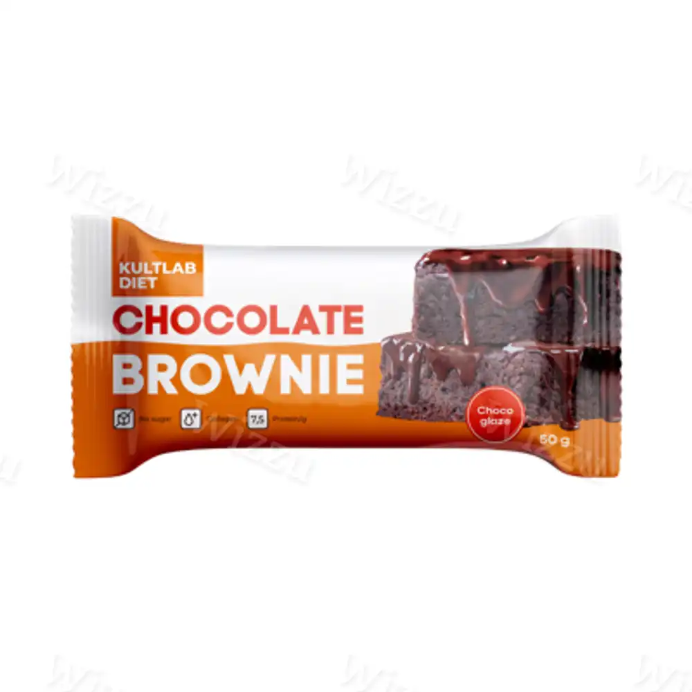 Батончик Kultlab Diet Brownie (Шоколад) 50гр
