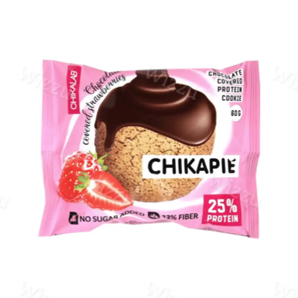 Печенье с начинкой CHIKLAB клубника вшоколаде 60гр