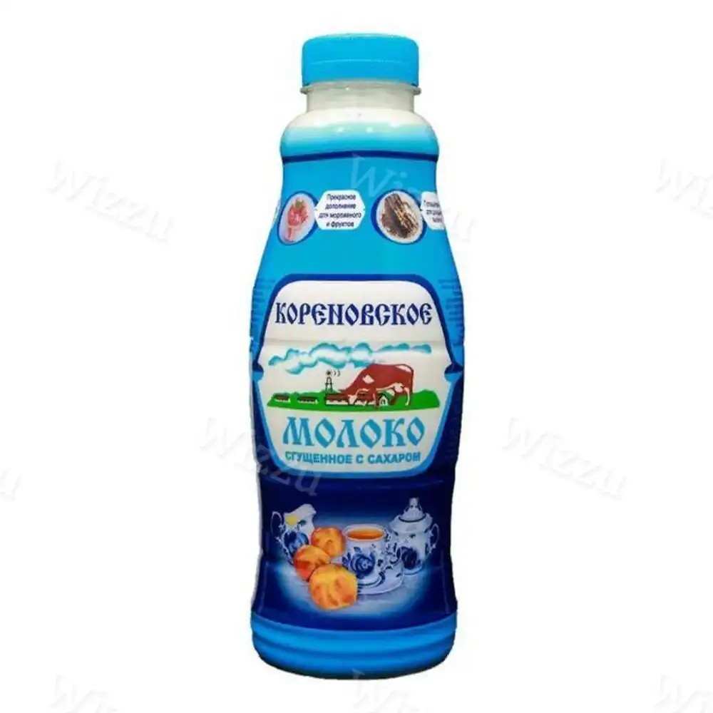 Сгущенное молоко с сахаром Кореновская 0,2% пэт 1250г, шт
