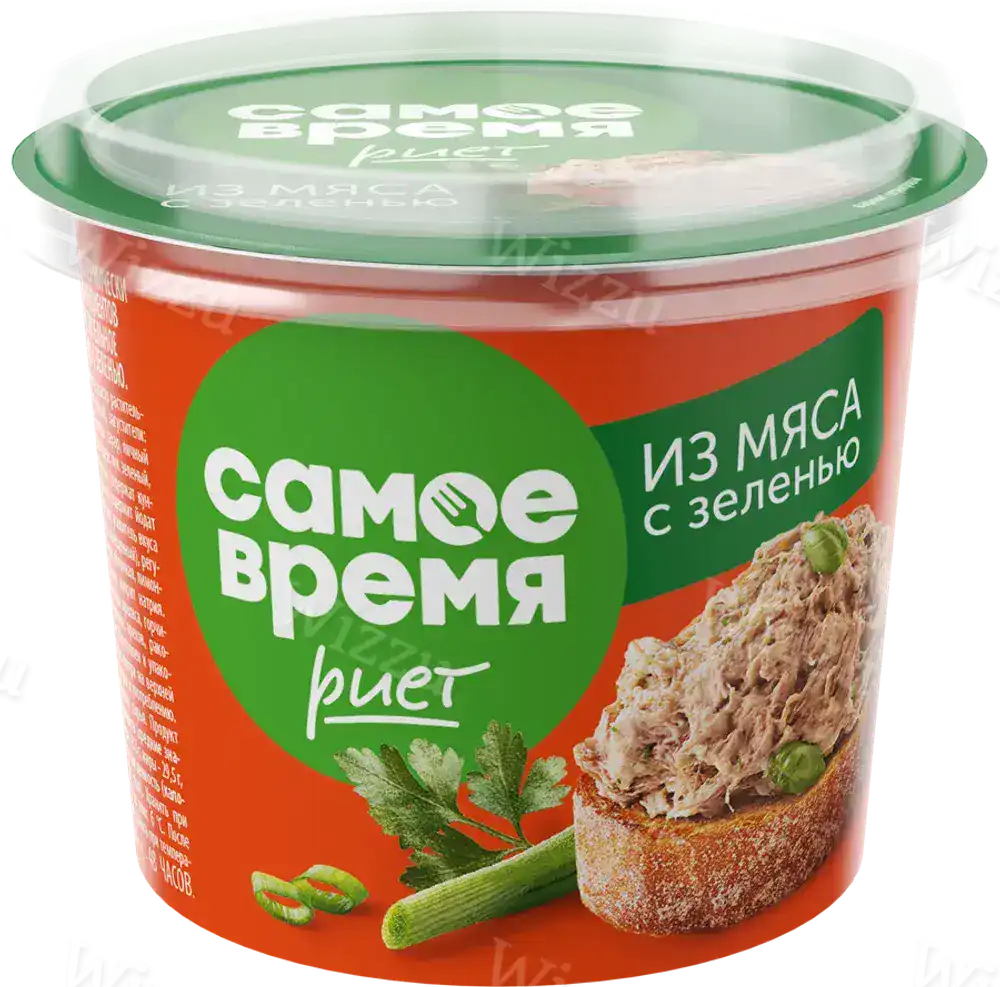 Риет из мяса с зеленью "Самое время" 150гр