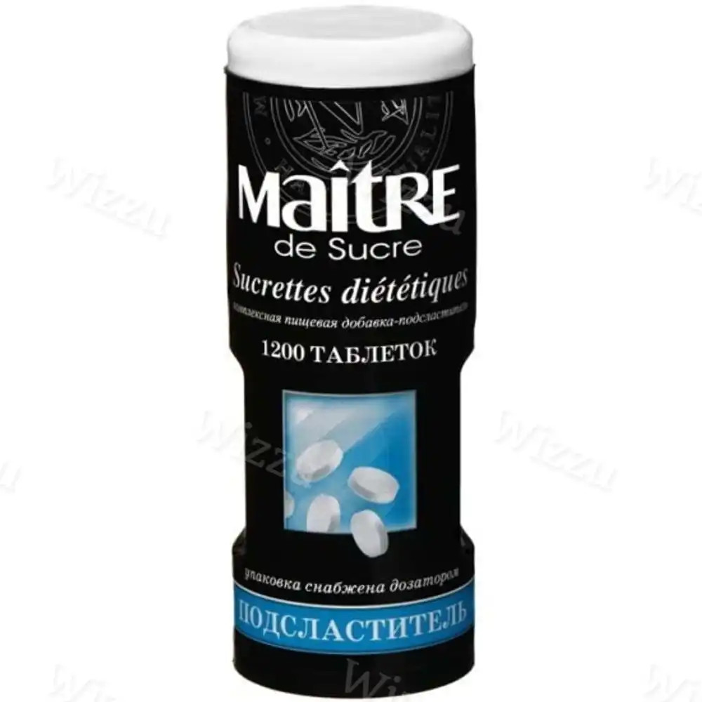 Подсластитель Maitre de Sucre,1200шт