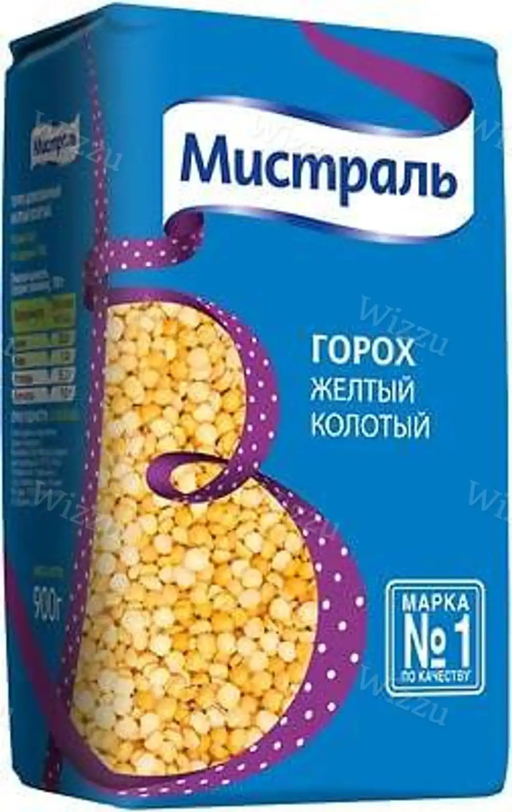 Горох Мистраль Желтый колотый 900г