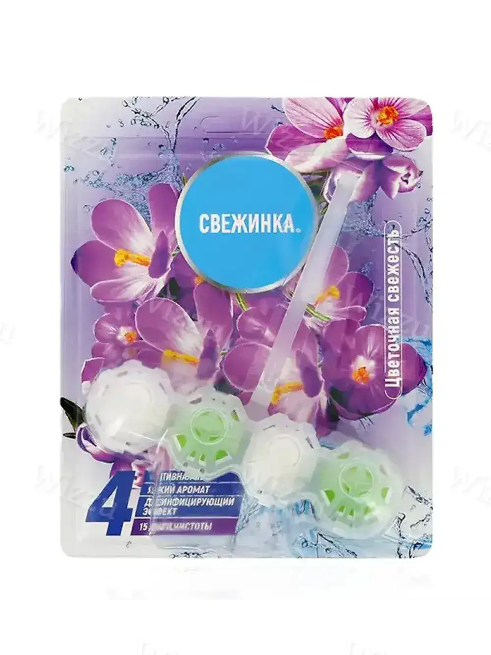 Подвеска "Снежинка" 4в1 Цветочная свежесть 50г