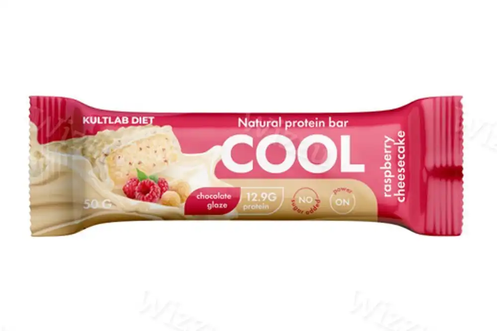 Батончик Kultlab Diet Cool Bar (малиновый чизкейк) 50гр