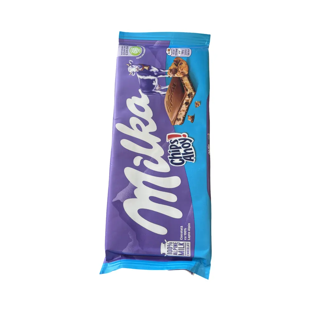 Милка печенье с шоколадом 100г