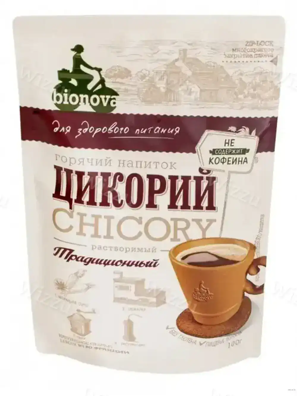 Цикорий порошок Традиционный Bionova 100г