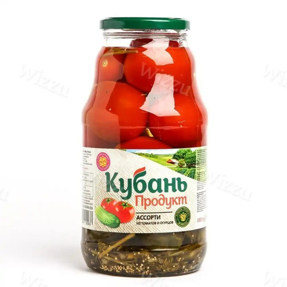 Кубань Продукт Ассорти маринованное 1800гр