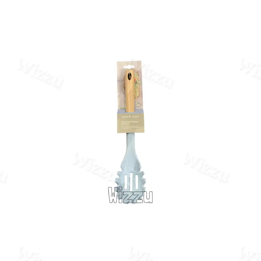 Ложка для лапши (силикон, нейлон, нержавеющая сталь с покрытием) 34*6*5.4 см