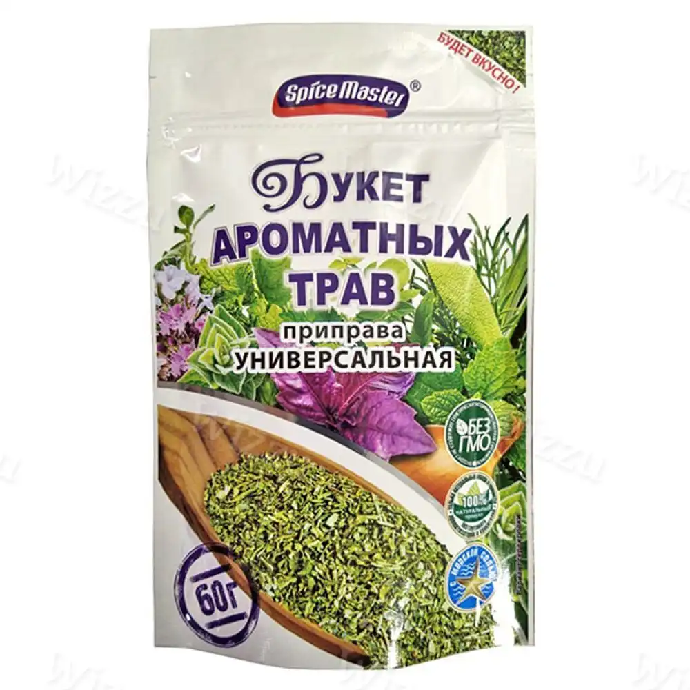 SpiceMaster Приправа универсальная Букет ароматных трав 60гр