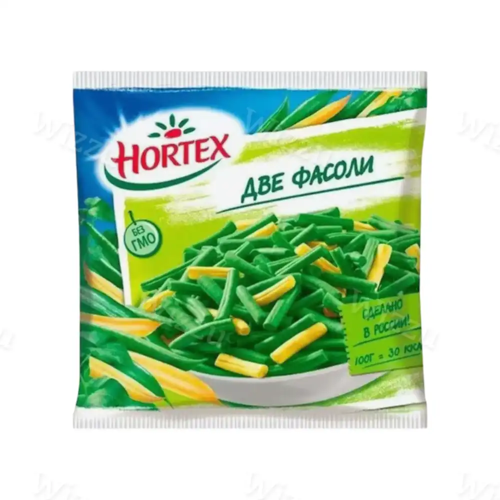 Две фасоли 400гр HORTEX