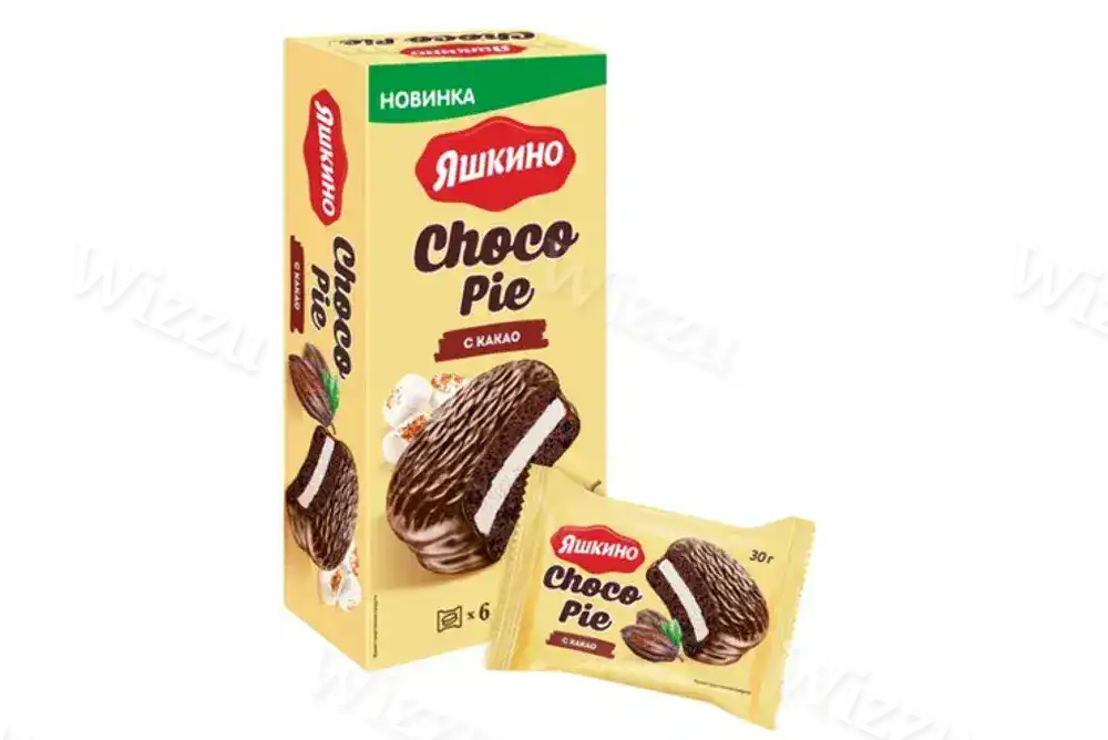 Печенье "Choco Pie" Яшкино с какао 180гр