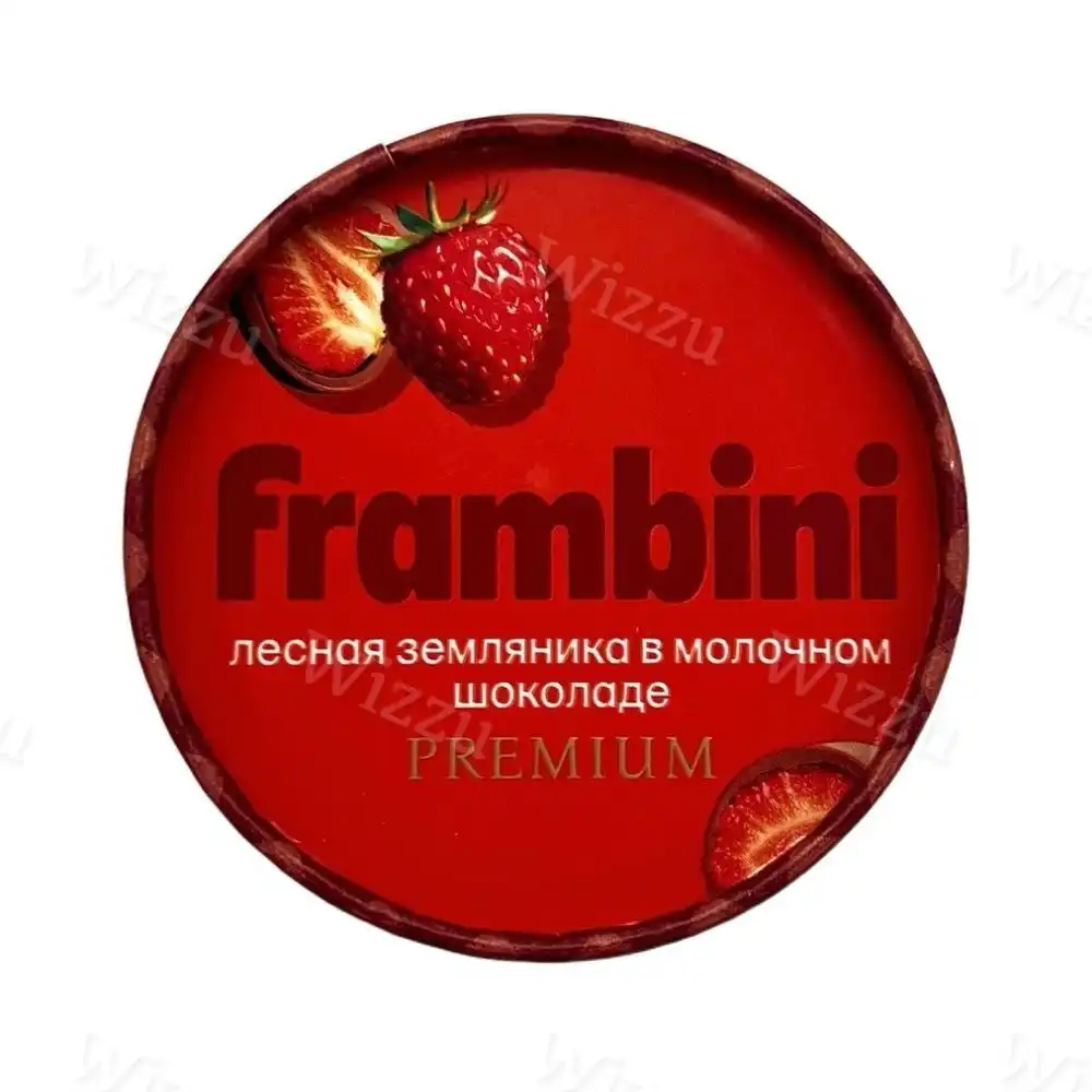 Фрамбини Лесная земляника в бельгийском - молочном шоколаде 60г