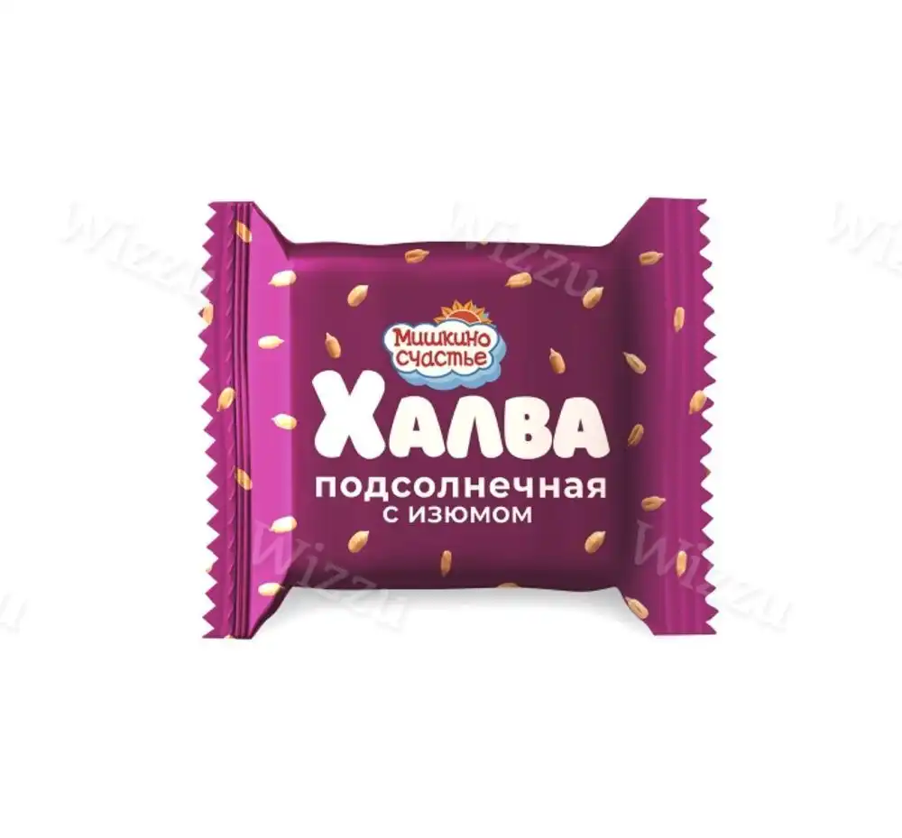 Халва подсолнечная мини с Изюмом 250гр