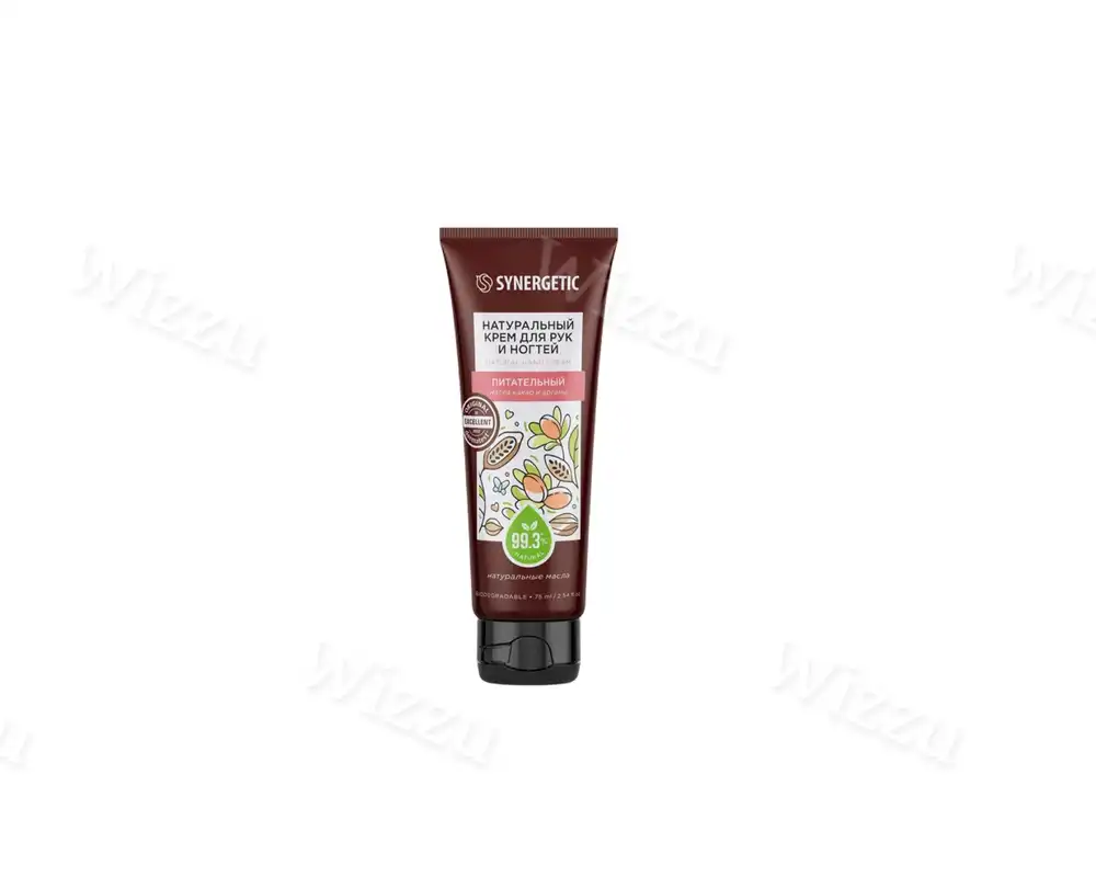 Крем Синергетик для рук и ногтей Питательный 75мл, шт