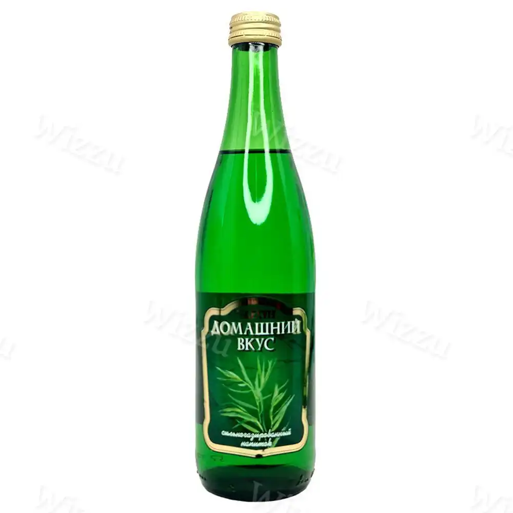 Лимонад ТМ "Домашний вкус' Тархун 0,5 л стекло