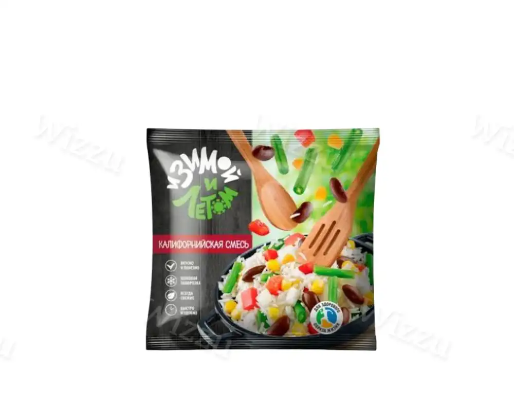 Зам.Овощи Зимой и Летом Калифорнийская Смесь 400гр