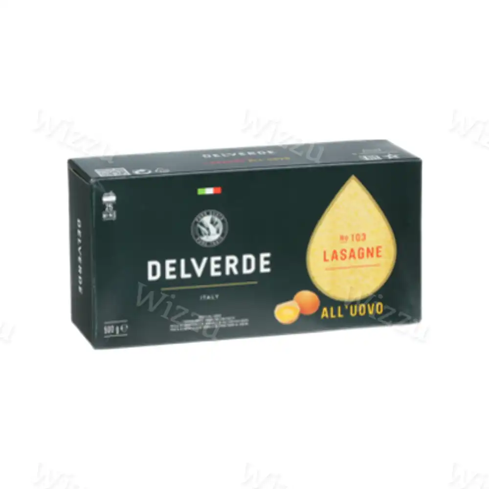 103 "Del Verde" Макаронные изделия Лазанье 500гр