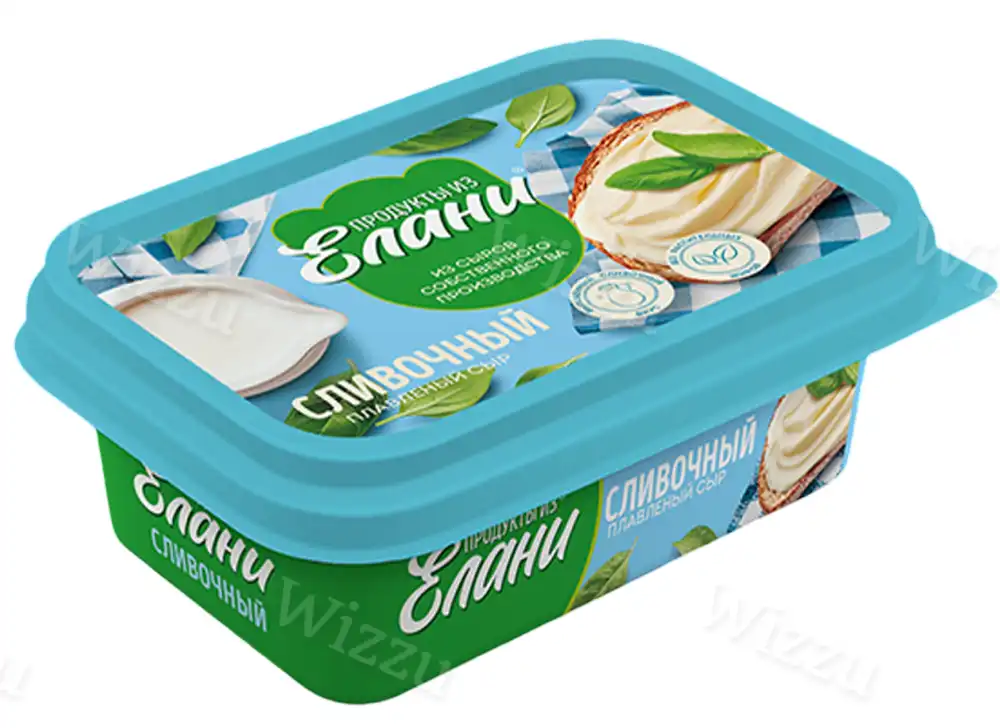 Сыр плавленный пастообразный Продукты из Елани Сливочный 30% 180гр