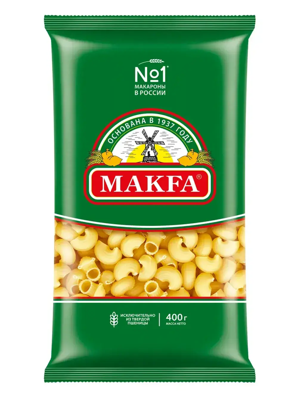 Макароны Макфа Улитки, 400г