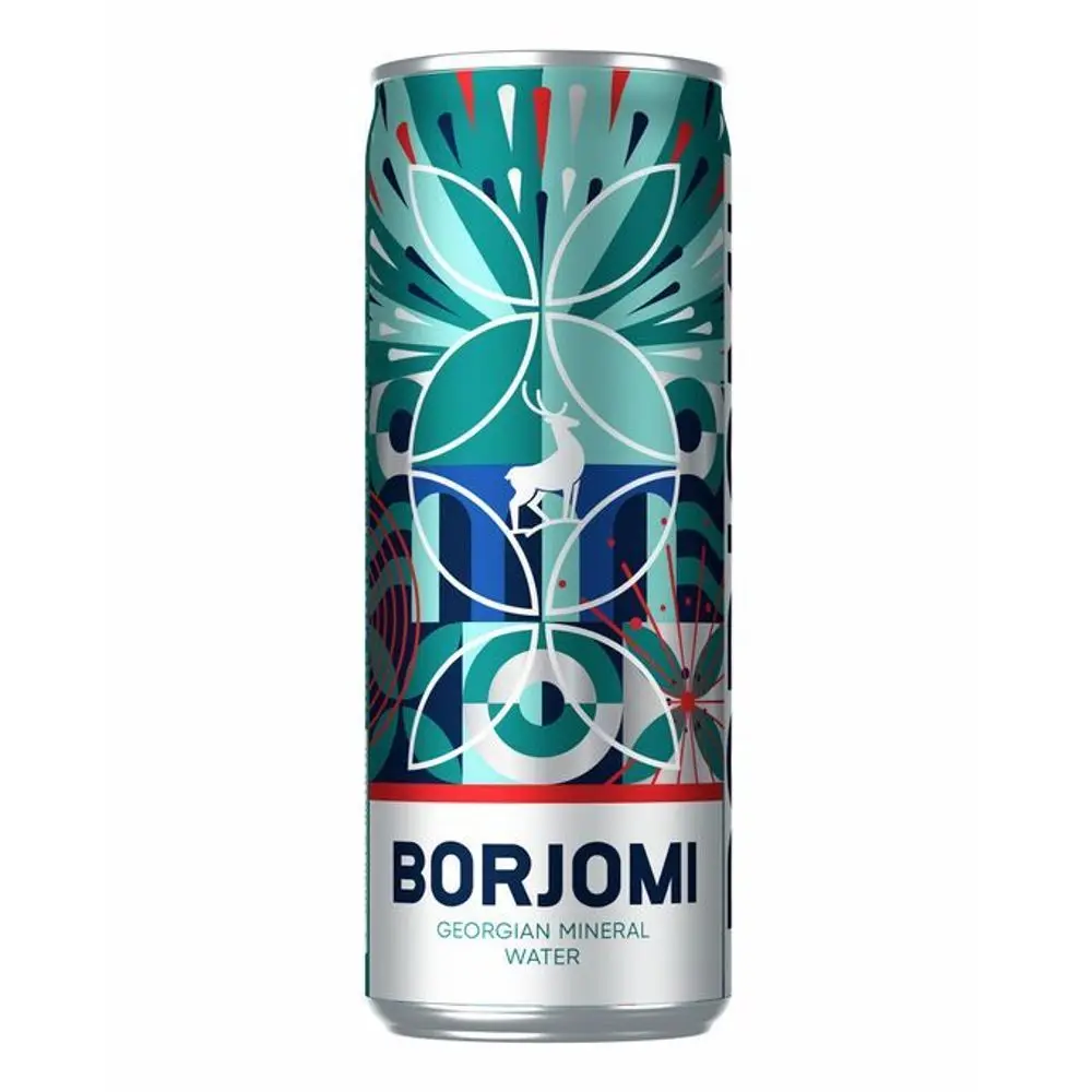 Вода минеральная Borjomi с газом, 330мл
