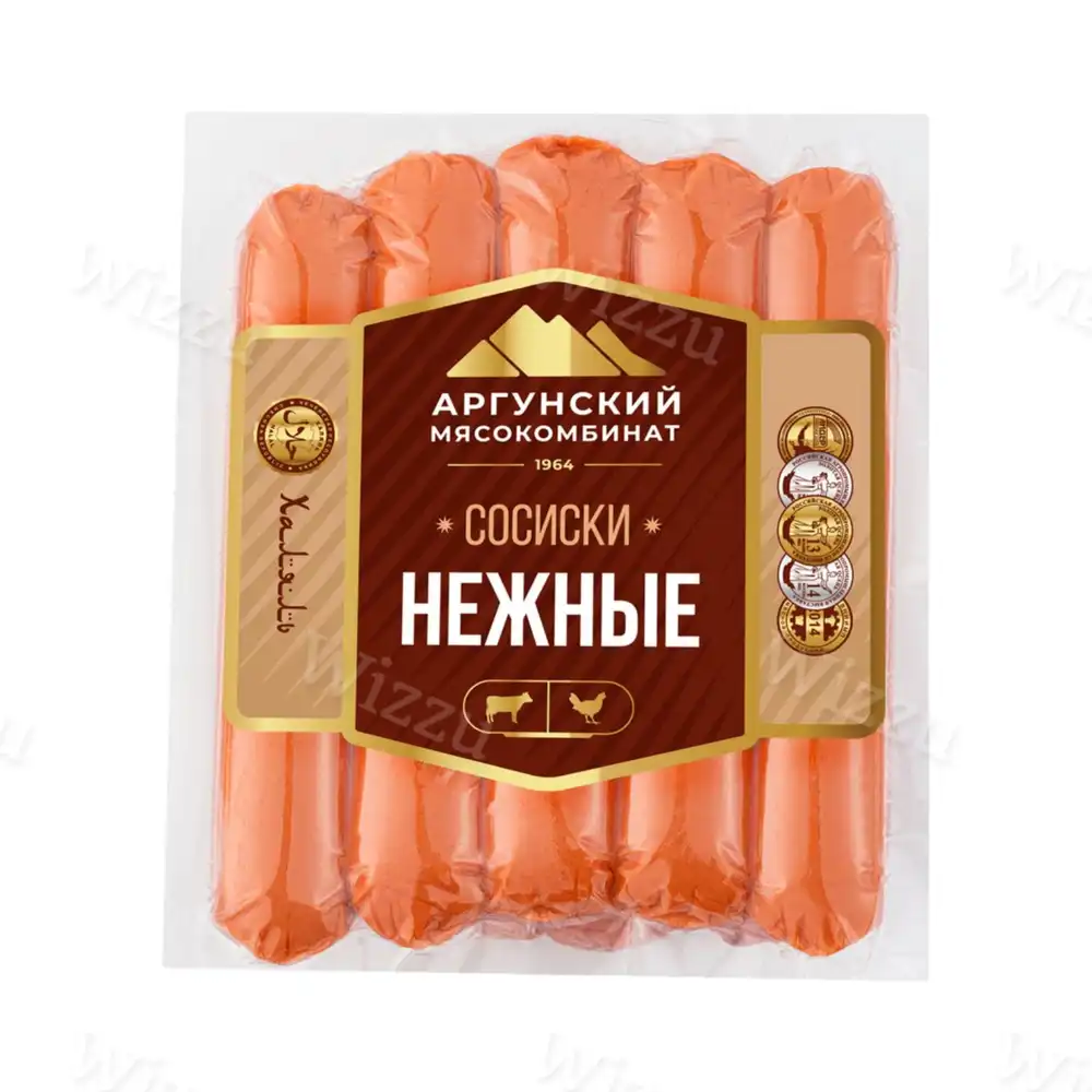 Сосиски Нежные Аргунские вес