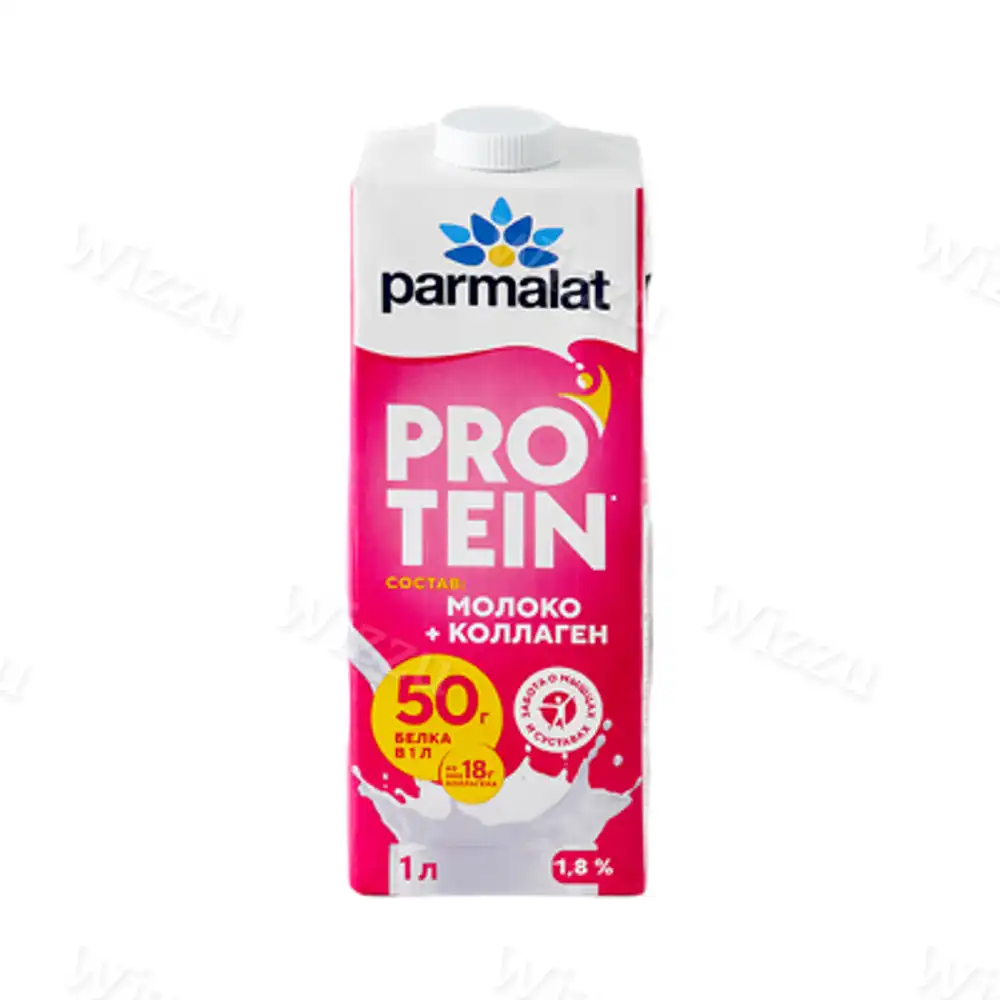 Молоко Пармалат Protein с коллагеном 1,8% 1л