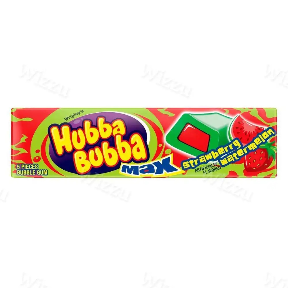 Жевательная резинка Hubba Bubba Strawberry & Wtrmln 40гр
