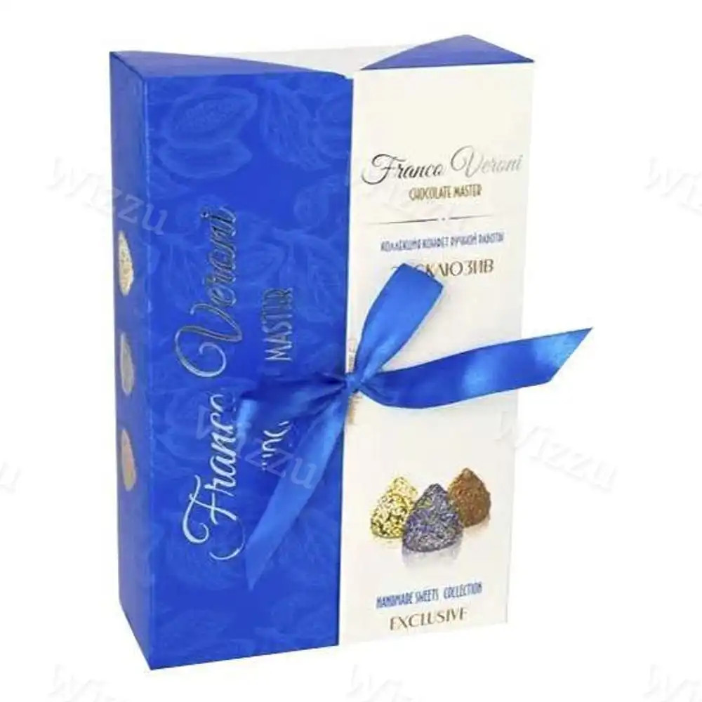 Набор конфет Эксклюзив Франко Верони шкатулка (Синий) 190гр