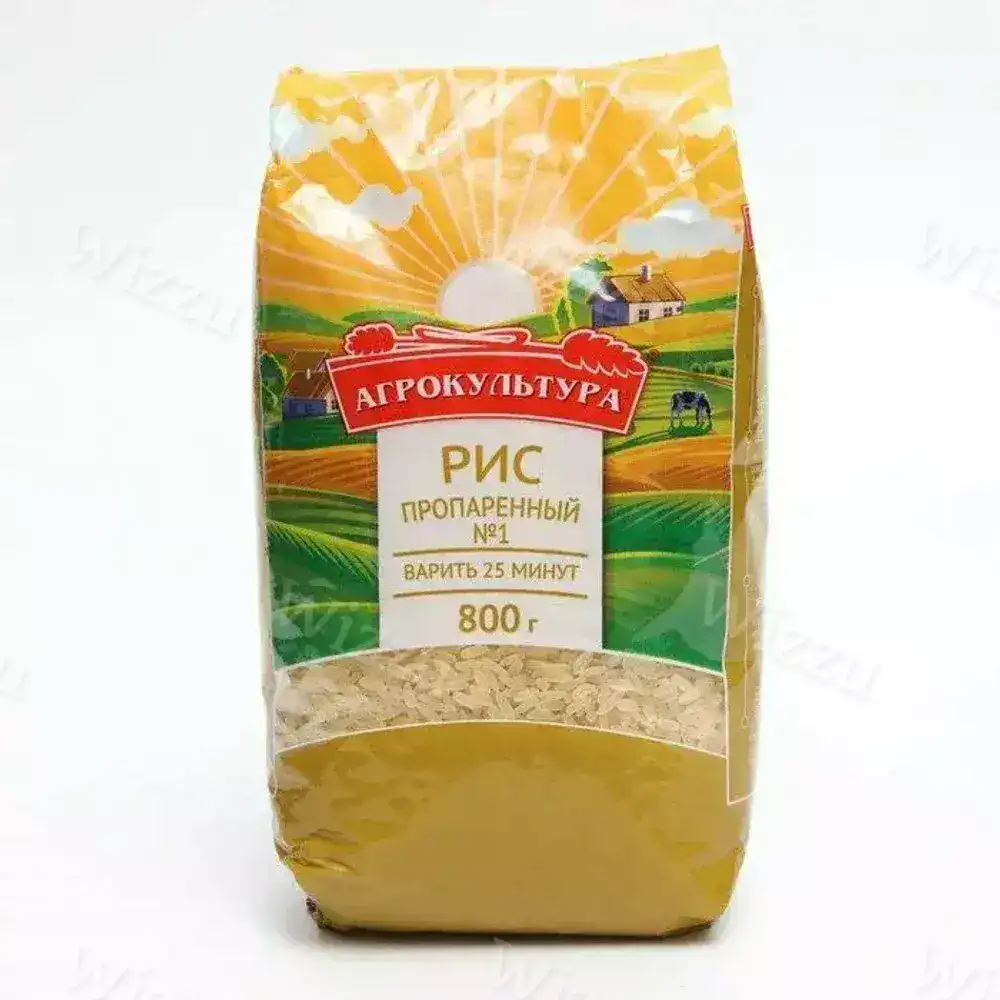 Рис Агрокультура Пропаренный №1 800гр