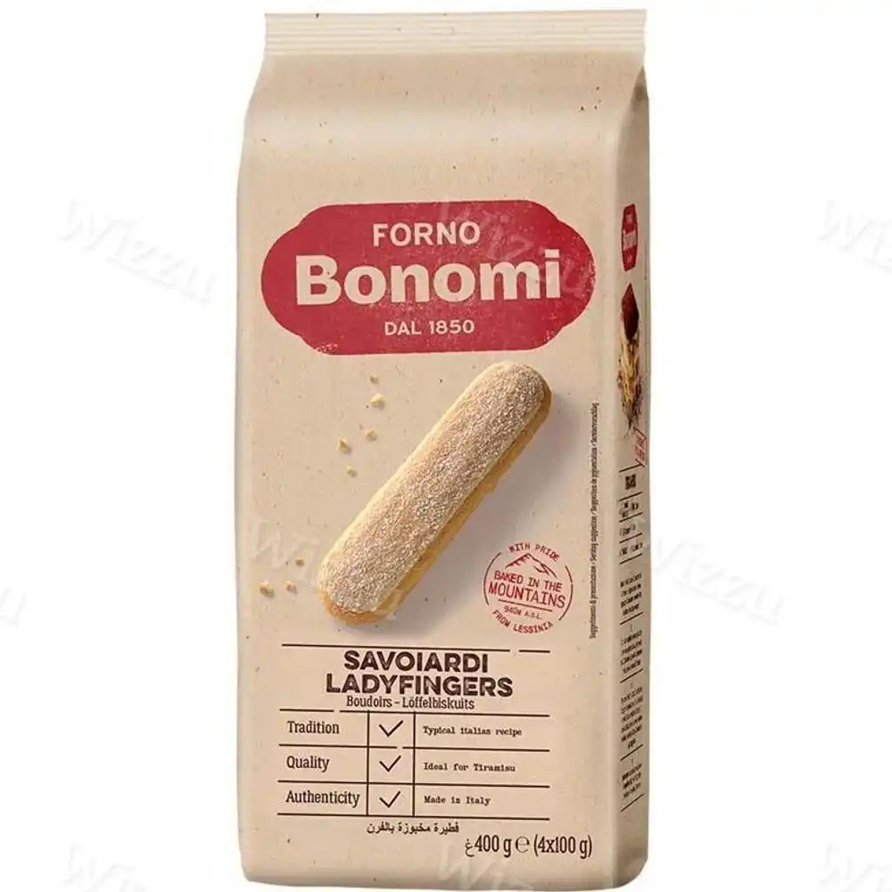 Печенье "Forno Bonomi" сахарное Савоярди 400г