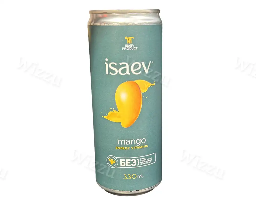 Напиток ISAEV со вкусом Натурального Манго жб 0,33мл