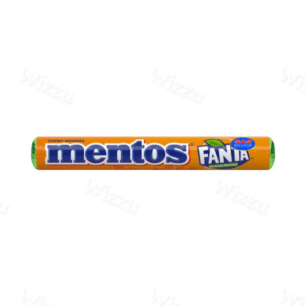 Жевательная конфета "Mentos" Fanta 37,5г