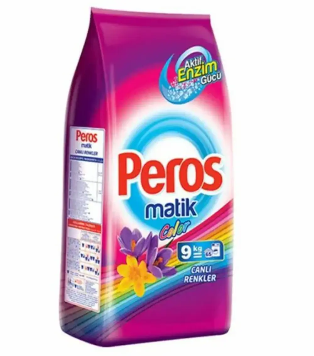 PEROS стир.порошок "Для цветного белья" 9кг