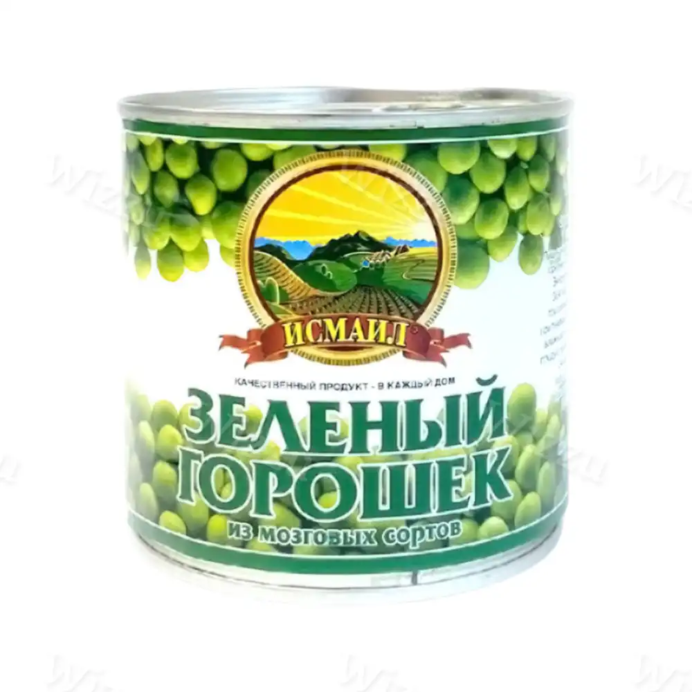 Горошек " Исмаил"зеленый с ключком 420гр