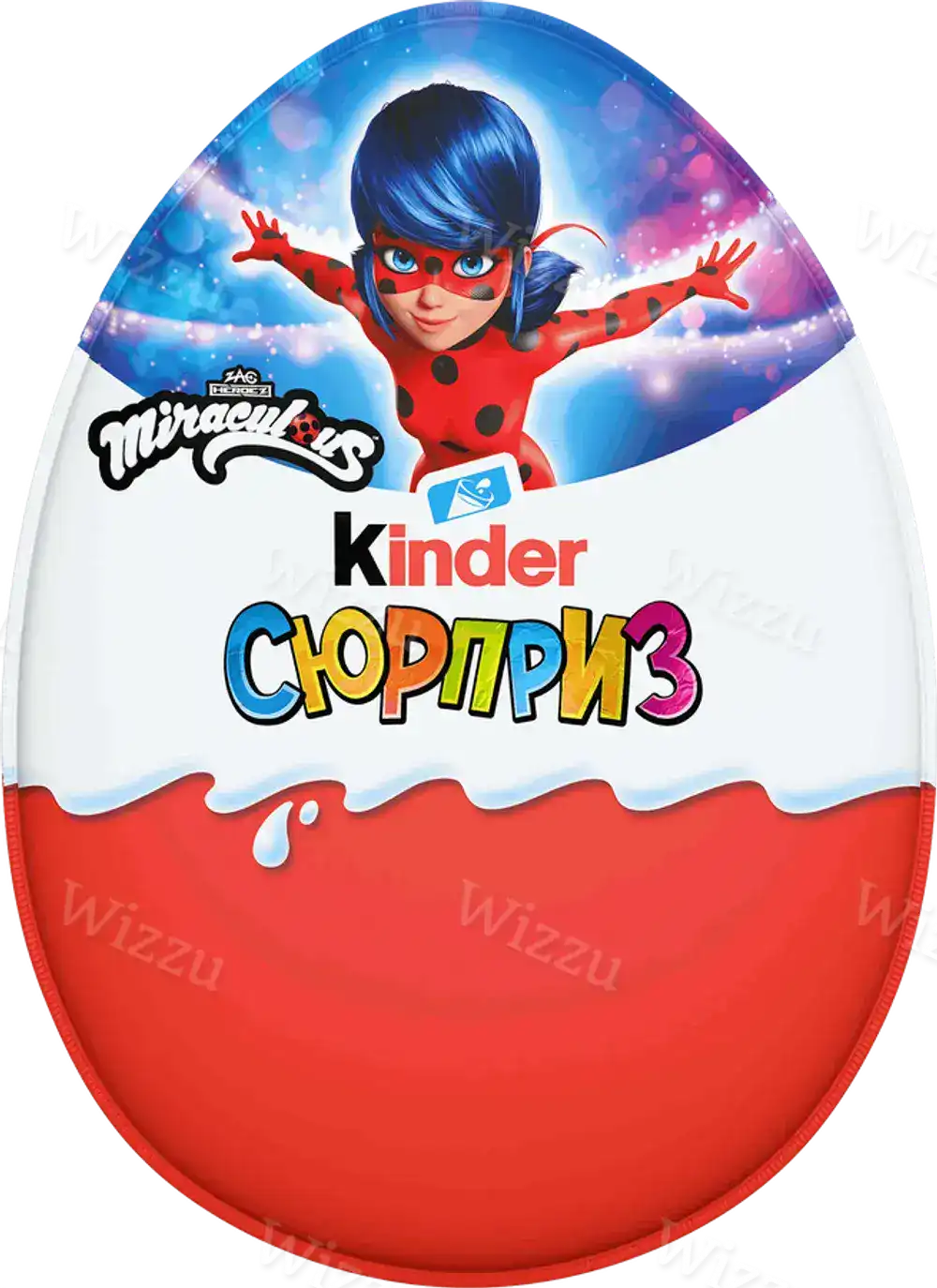 Яйцо Kinder сюрприз Макси Леди Баг и Суперкот 220гр