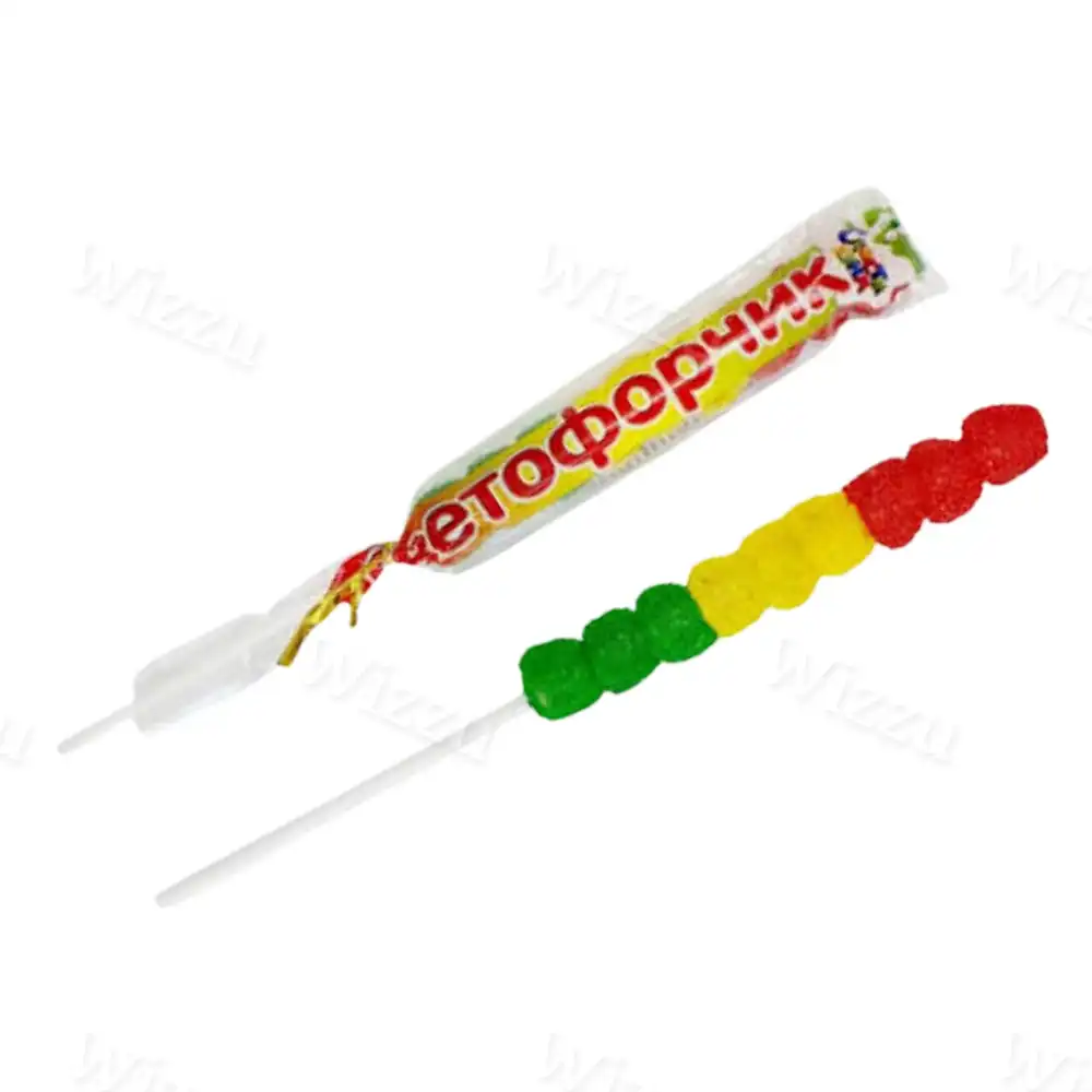 Мармелад на палочке "Светофорчик" 18гр
