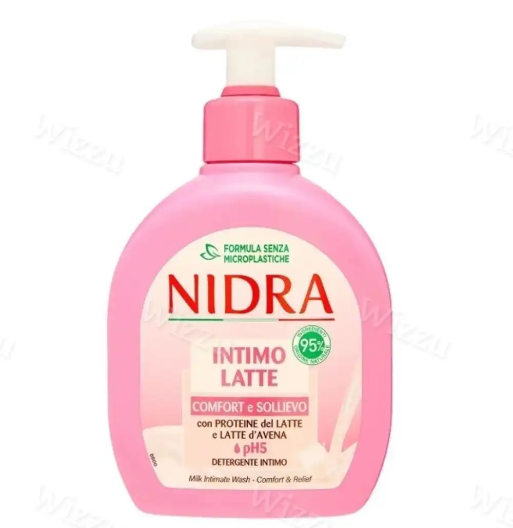 Гель для интимной гигиены "Nidra" Молочные протеины и овсяное молоко 250мл