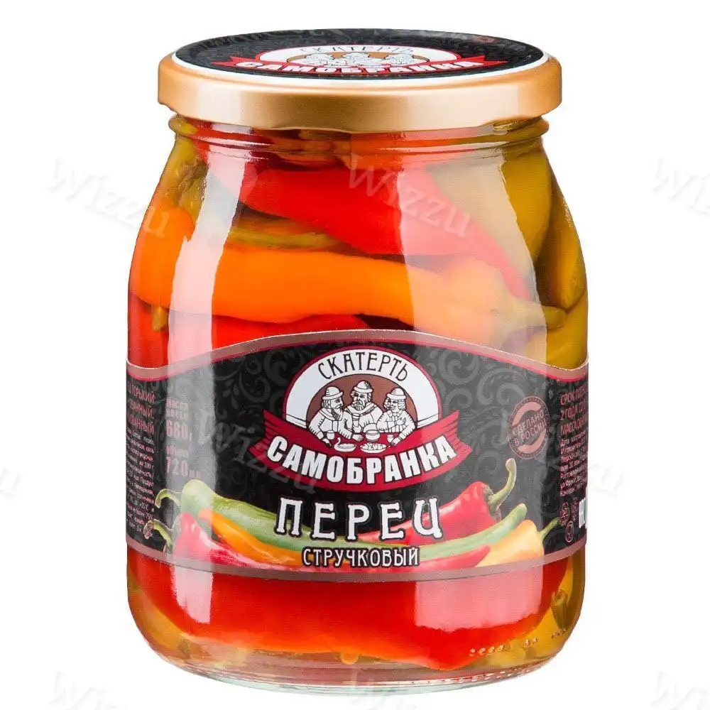 Перец Скатерть самобранка стручковый марин с\б 720мл