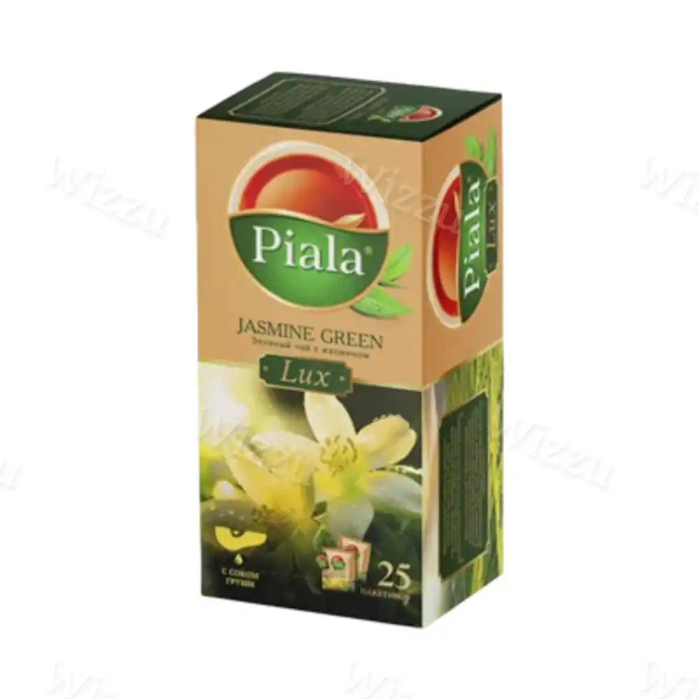 Чай зеленый "Piala Lux"с Жасмином и с соком груши 25пакет.
