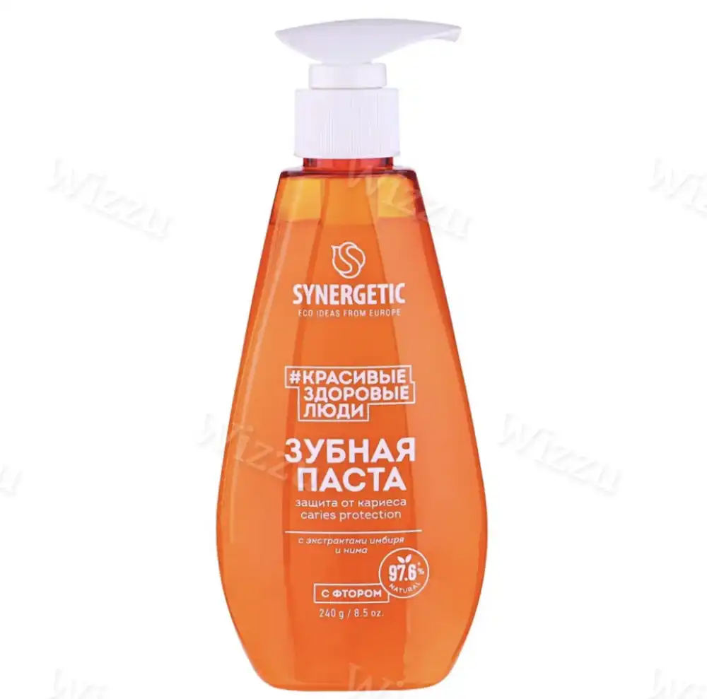 Зубная паста Синергетик Защита от Кариеса 240гр