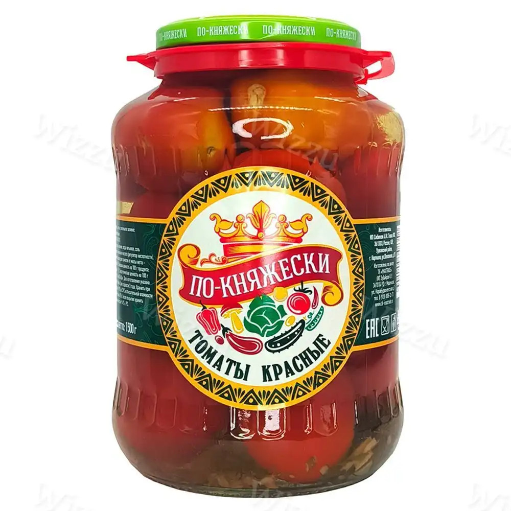 Томаты По-Княжески консерв 1,5л, шт