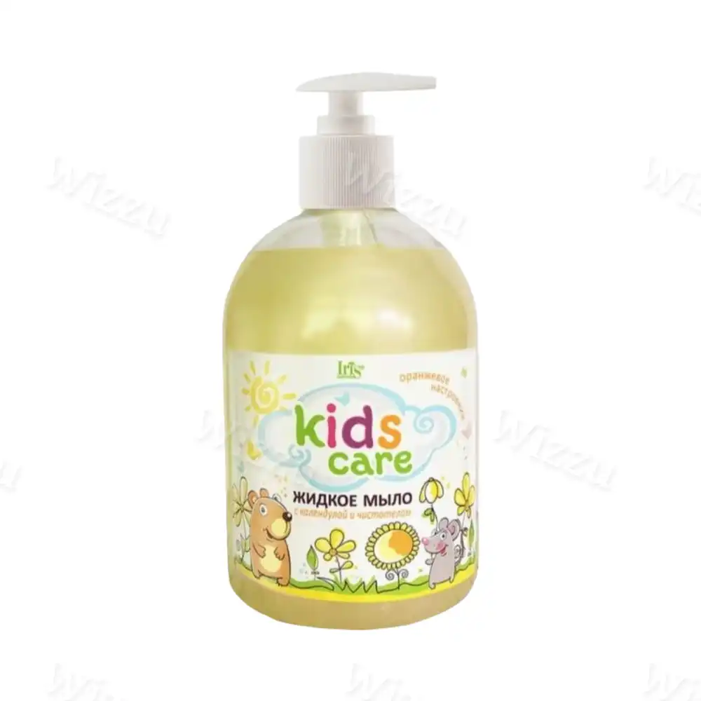 Детское жидкое мыло IRIS Kids Care с Календулой и Чистотелем 500мл